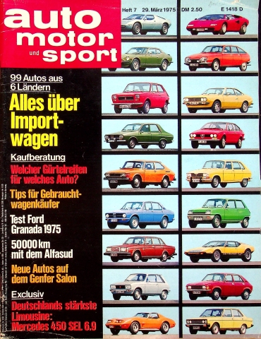 Deckblatt Auto Motor und Sport (07/1975)